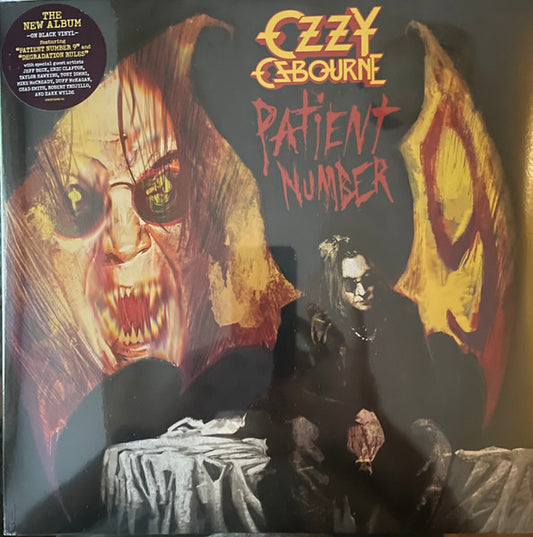 OZZY OSBORNE : PATIENT NUMBER NINE : LTD 2LP 180G ALTERNATE ARTWORK AND COMIC BOOK