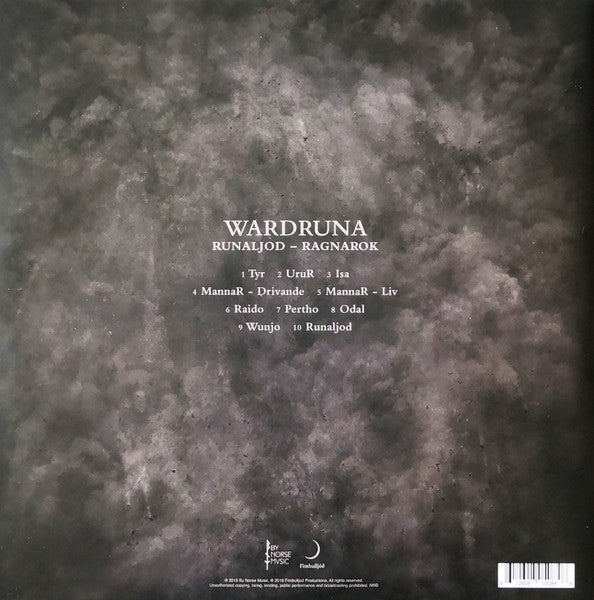 WARDRUNA : RUNALJOD-RAGNAROK LTD 2LP 180G PICTURE DISC