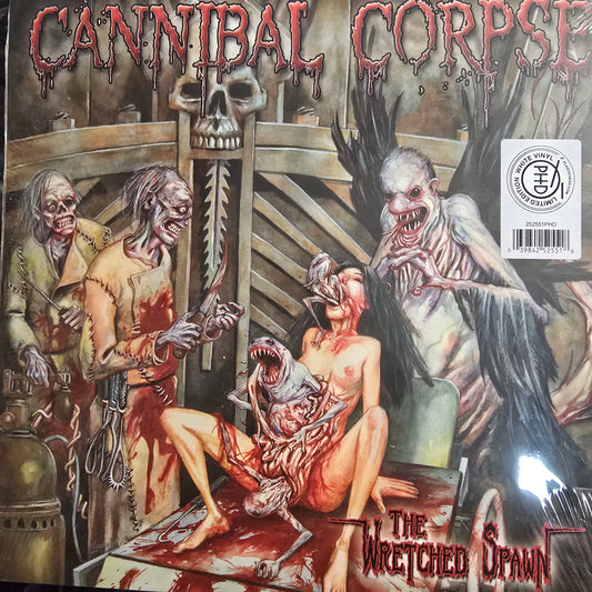 CANNIBAL CORPSE : THE WRETCHED SPAWN LTD LP 180G WHITE VINYL