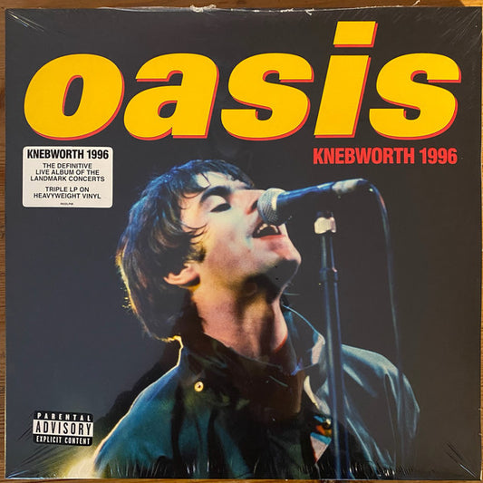 OASIS : LIVE KNEBWORTH 1996 3LP 180G