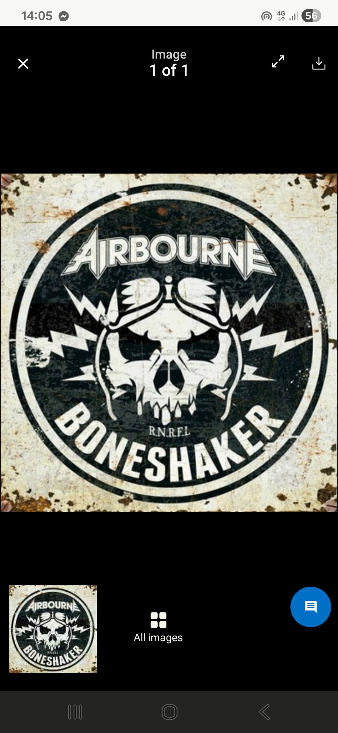 AIRBOURNE : BONESHAKER LTD LP 180G BONE COLOURED VINYL