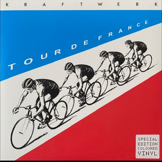 KRAFTWERK : TOUR DE FRANCE LTD 2LP BLUE & RED VINYL