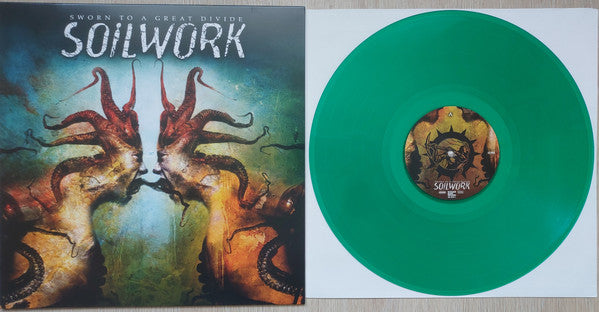 SOILWORK : SWORN TO A GREAT DIVIDE LTD LP 180G TRANSPARENT GREEN VINYL