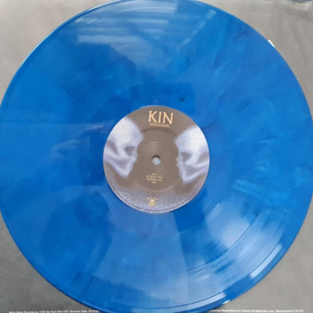 WHITECHAPEL : KIN LTD 2LP 180G MIDNIGHT BLUE MARBLED VINYL INC POSTER
