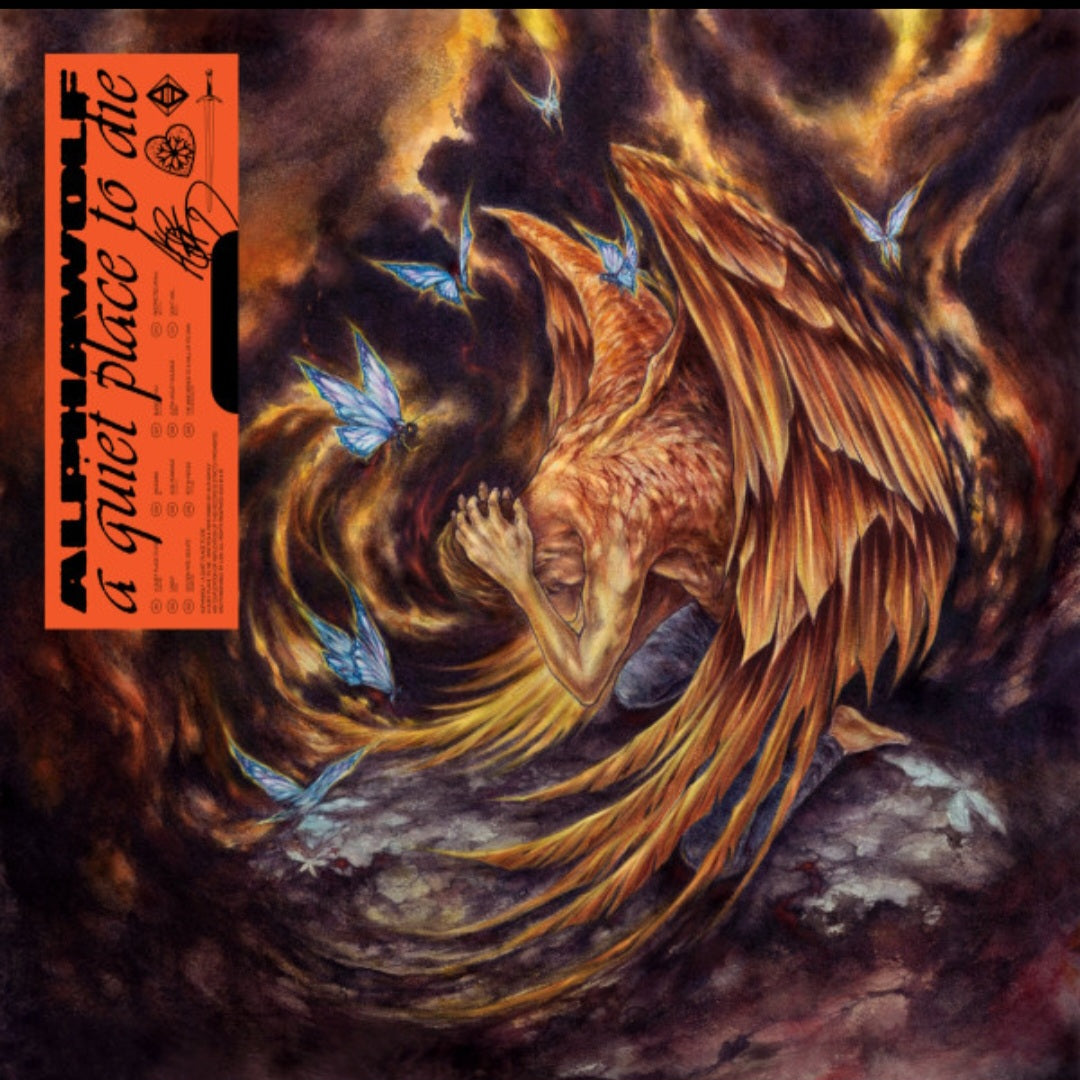 ALPHAWOLF : A QUIET PLACE TO DIE LTD LP 180G CLEAR VINYL