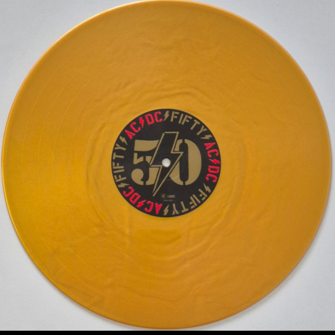 AC/DC : FLY ON THE WALL LTD 50TH ANNIVERSARY LP 180G GOLD VINYL