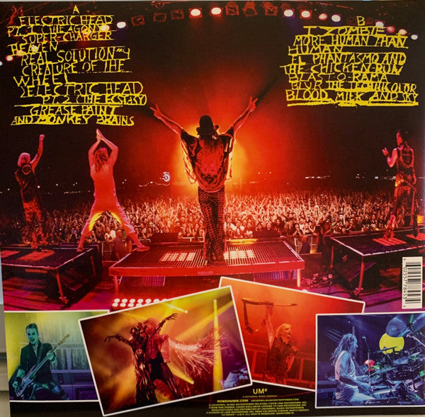 ROB ZOMBIE : ASTRO CREEP 2000 LIVE LP 180G