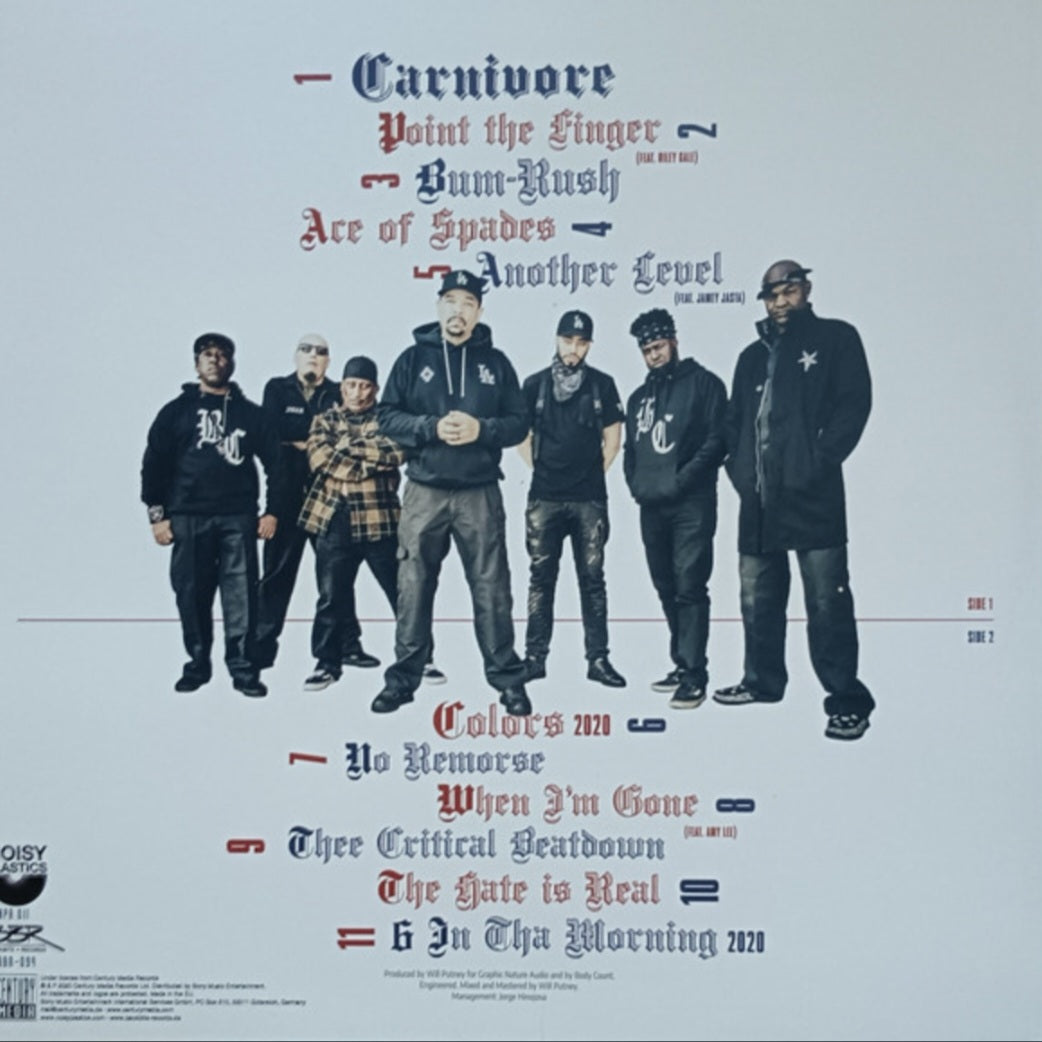 BODY COUNT : CARNIVORE LTD LP 180G PINK VINYL 💗