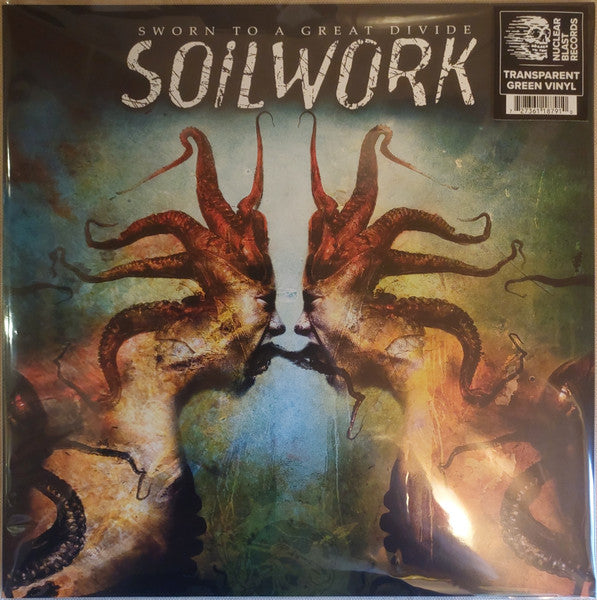 SOILWORK : SWORN TO A GREAT DIVIDE LTD LP 180G TRANSPARENT GREEN VINYL