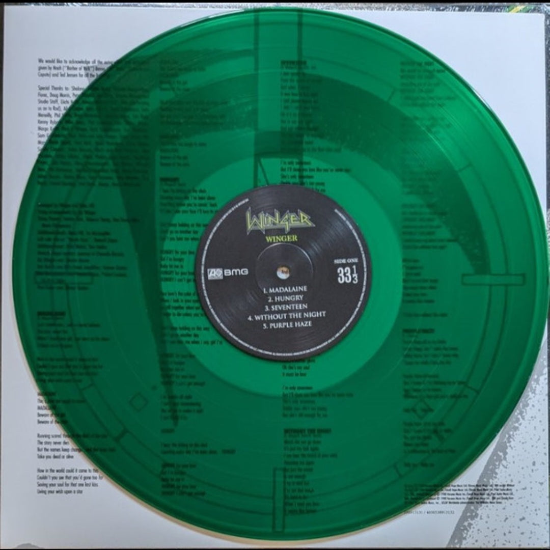 WINGER : WINGER LTD LP 180G GREEN VINYL