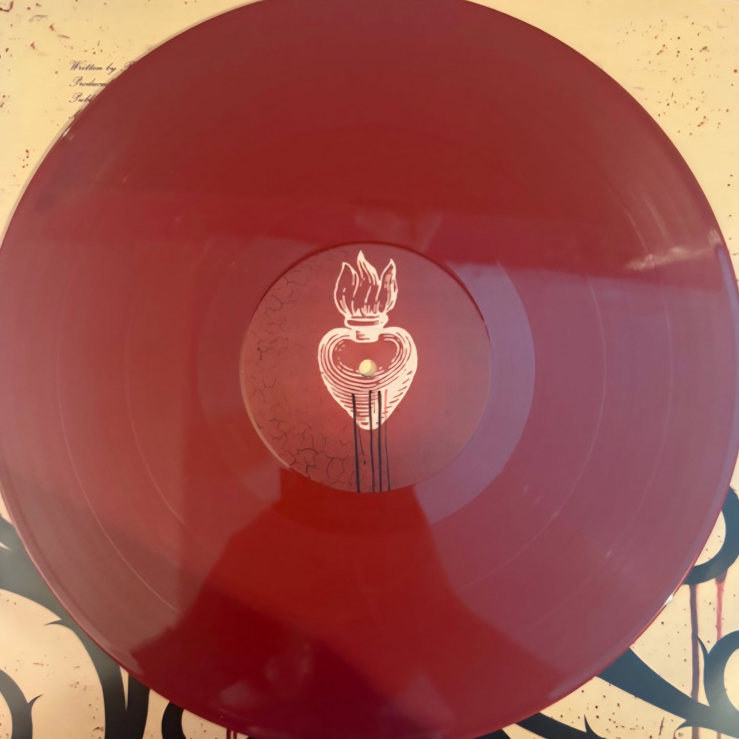 BULLET FOR MY VALENTINE : HAND OF BLOOD LTD EP 18OG OX BLOOD VINYL