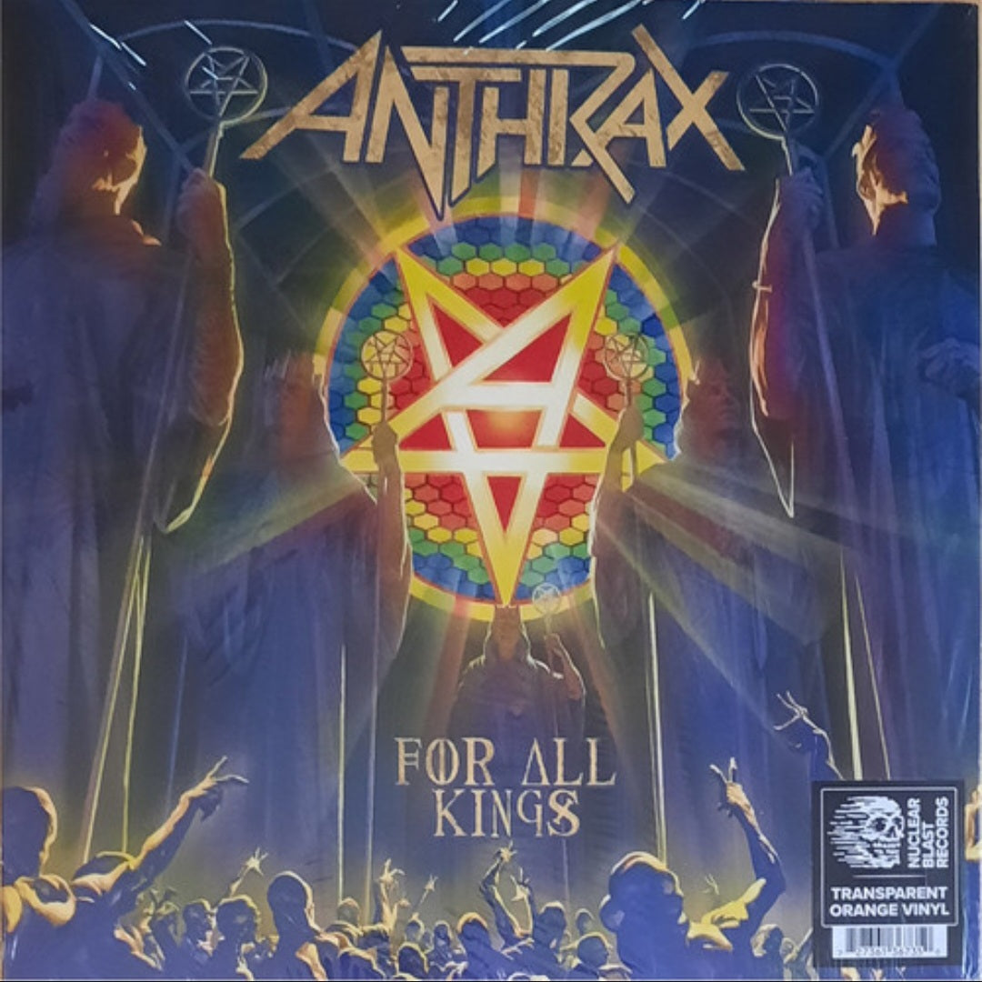 ANTHRAX : FOR ALL KINGS LTD 2LP 180G ORANGE VINYL