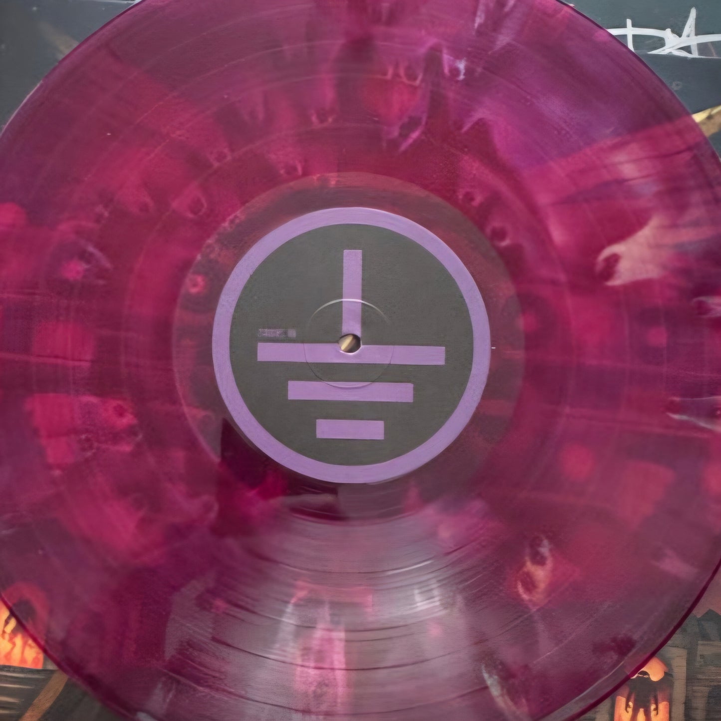 CLUTCH : EARTH ROCKER LTD LP 180G PURPLE SPLATTER VINYL NUMBERED AUTOGRAPHED INSERT