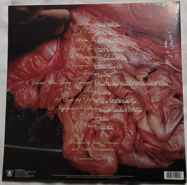 CATTLE DECAPITATION : TO SERVE MAN LP 180G