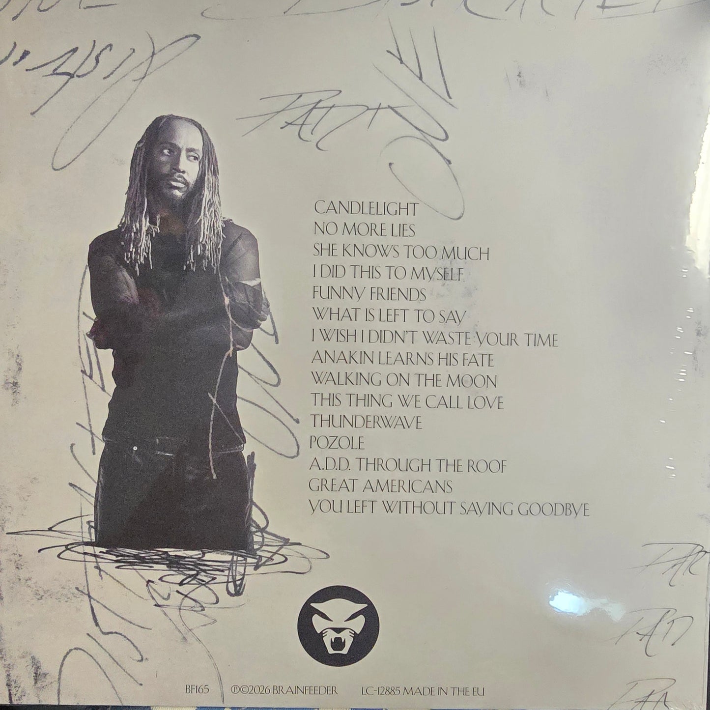 THUNDERCAT : DISTRACTED LTD LP 180G CLEAR BLACK MARBLED VINYL