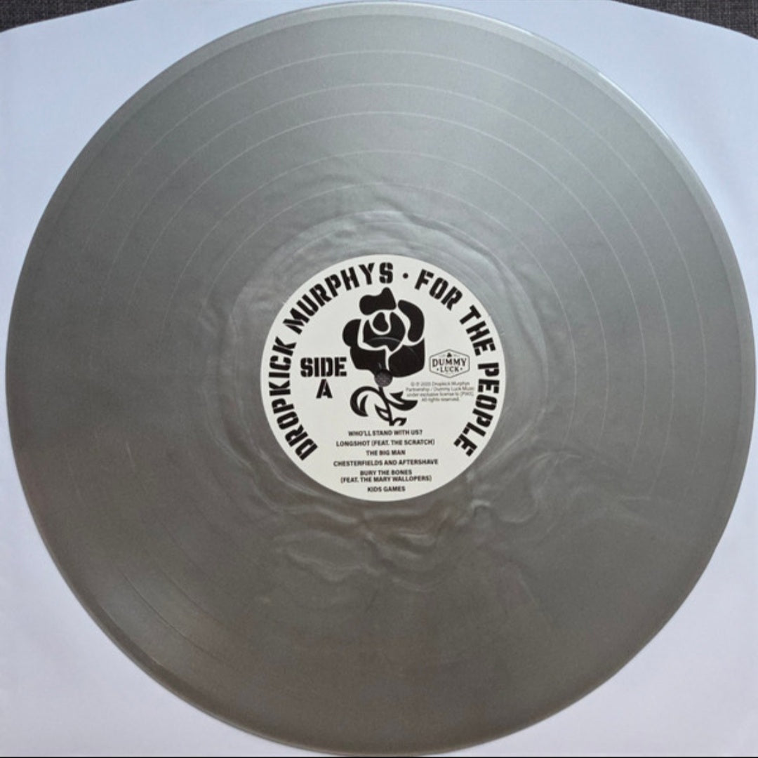DROPKICK MURPHYS : FOR THE PEOPLE LTD 2LP 180G SILVER VINYL