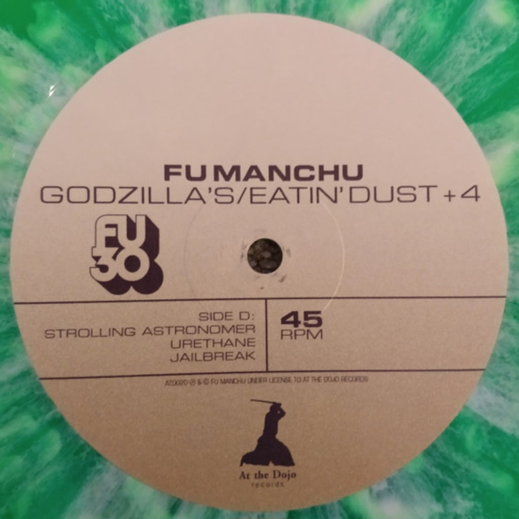 FU MANCHU : GODZILLAS EATIN DUST + 4 LTD 2LP 180G GREEN WHITE SPLATTER VINYL