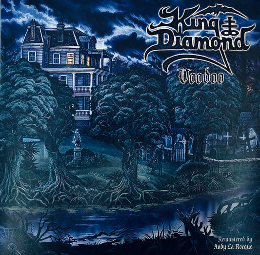 KING DIAMOND : VOODOO LTD 2LP 180G NIGHT BLUE PEARL VINYL INC POSTER