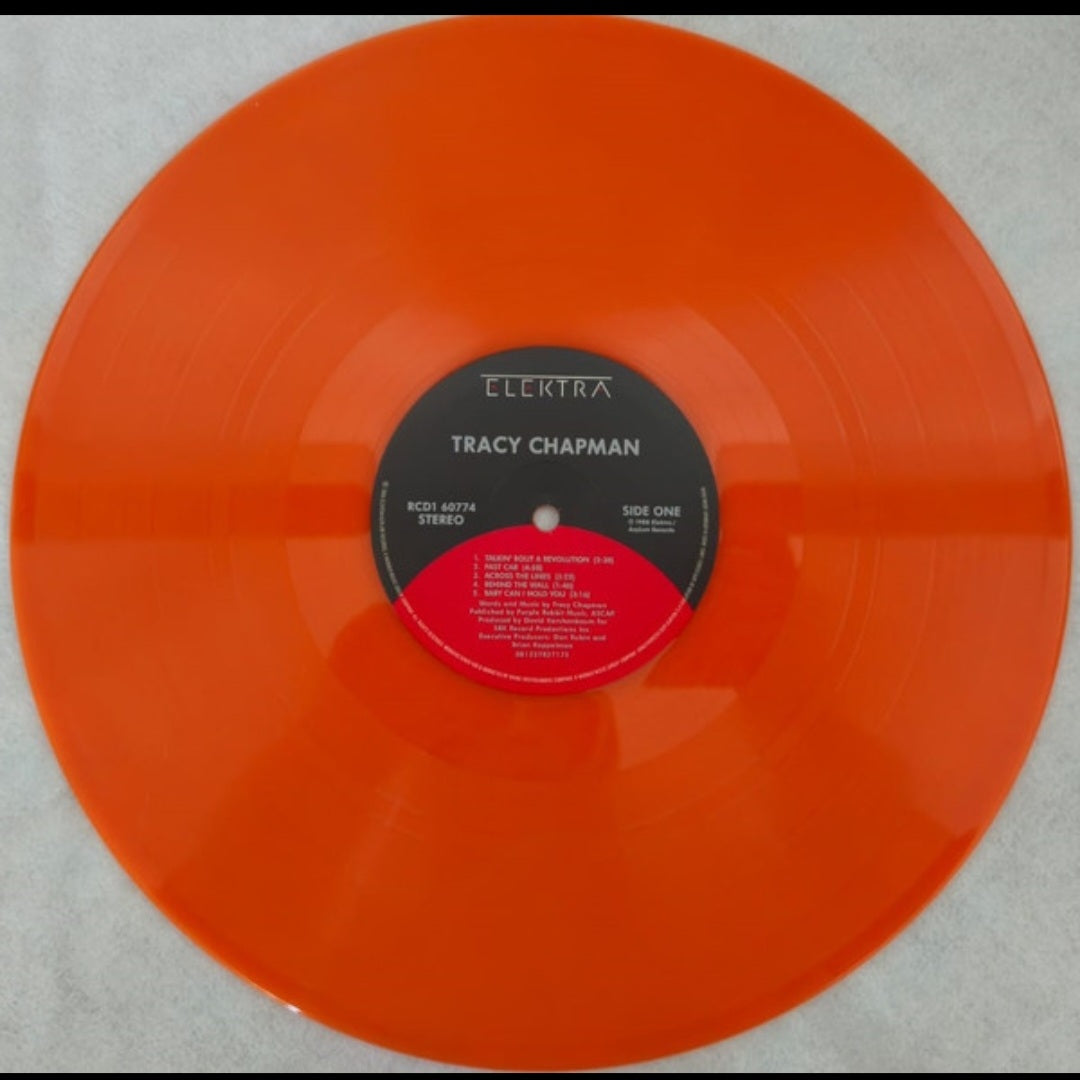 TRACY CHAPMAN : TRACY CHAPMAN LTD 35TH ANNIVERSARY EDITION LP 180G ORANGE OPAQUE VINYL