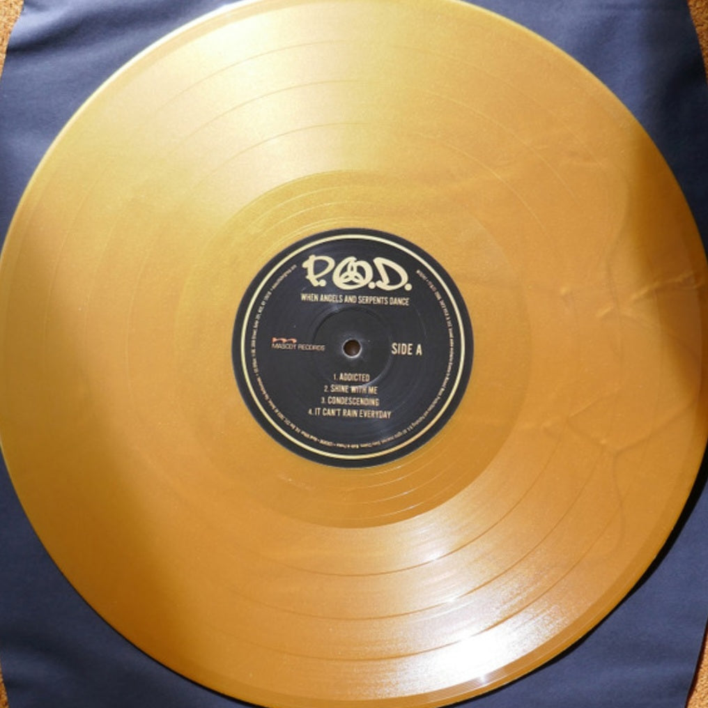POD : WHEN ANGELS AND SERPENTS DANCE LTD 2LP 180G GOLD VINYL