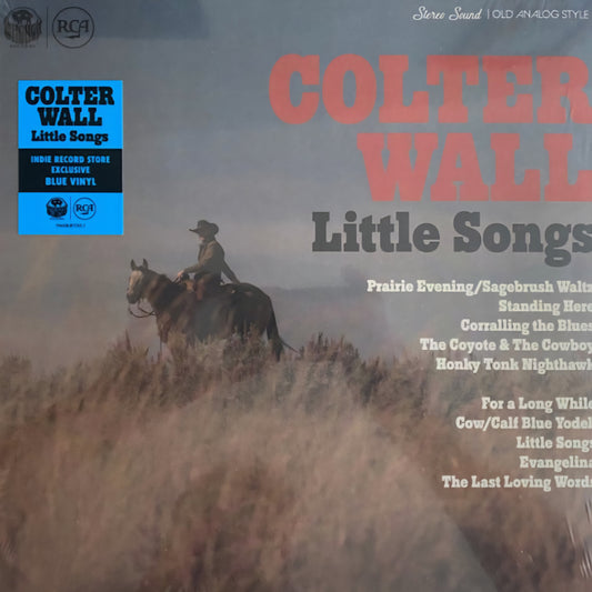 COLTER WALL : LITTLE SONGS LTD LP 180G BLUE VINYL