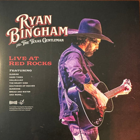 RYAN BINGHAM : LIVE AT RED ROCKS 2LP 180G
