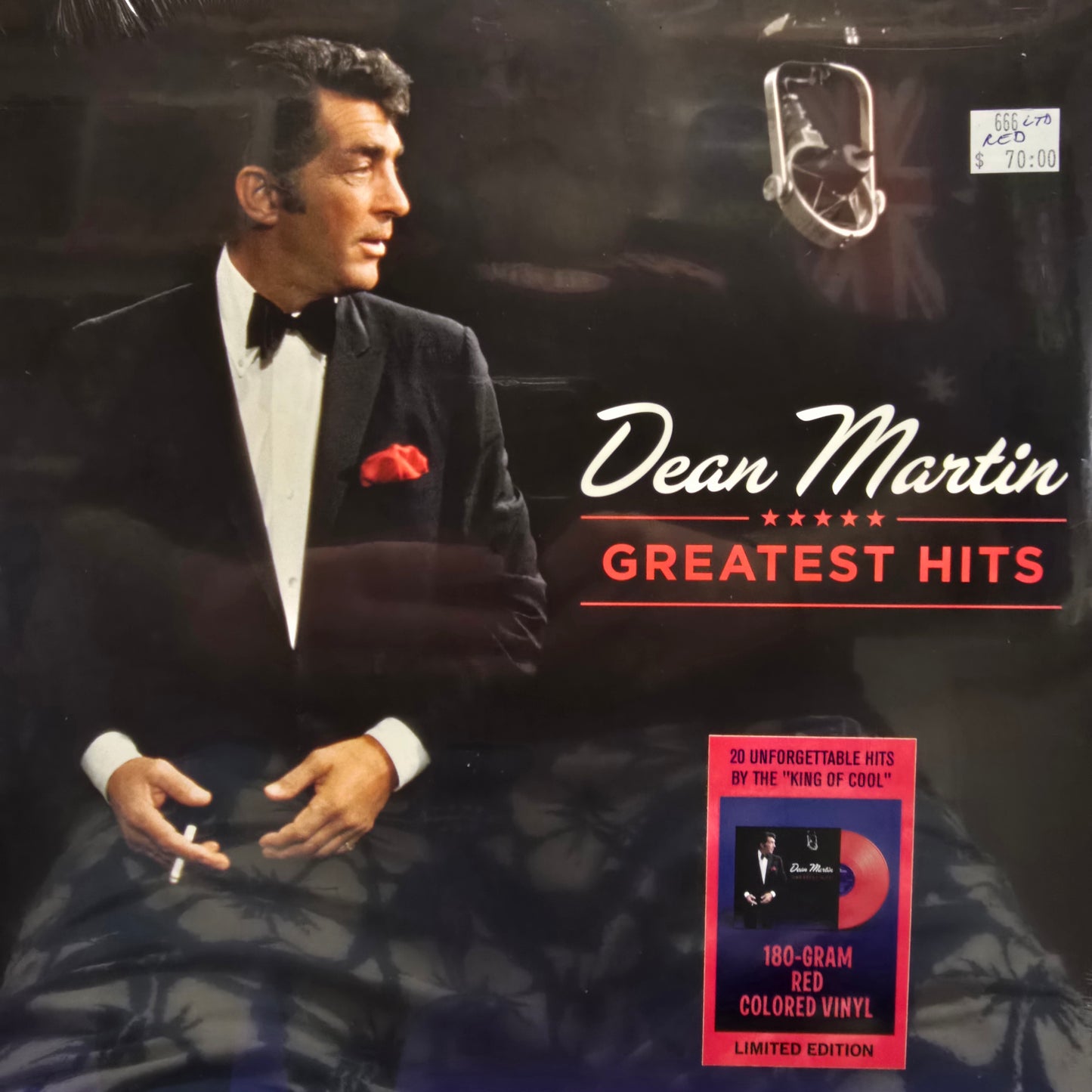 DEAN MARTIN : GREATEST HITS LTD LP 180G RED VINYL