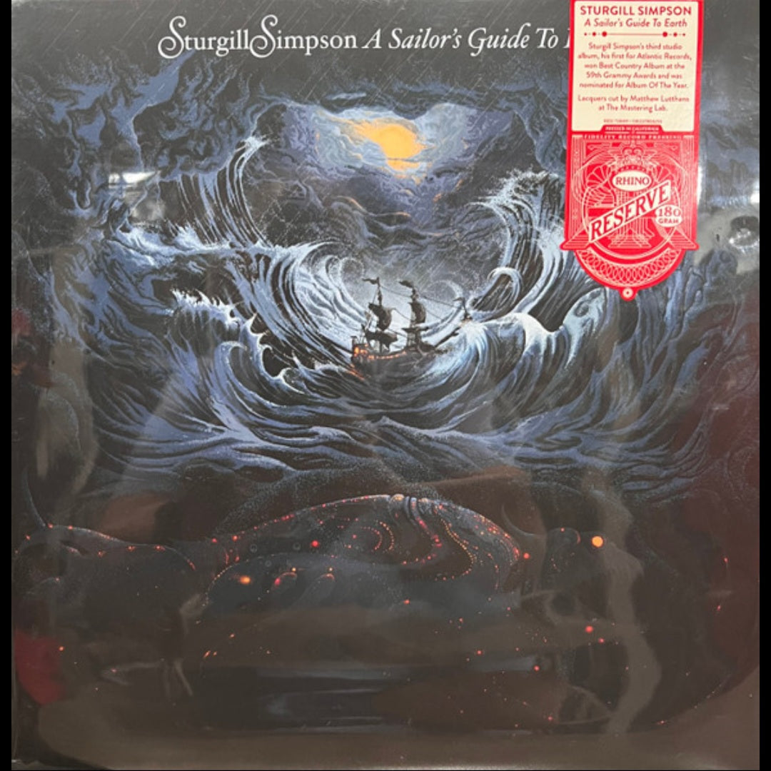 STURGILL SIMPSON : A SAILORS GUIDE TO EARTH LTD LP 180G RHINO RESERVE VINYL