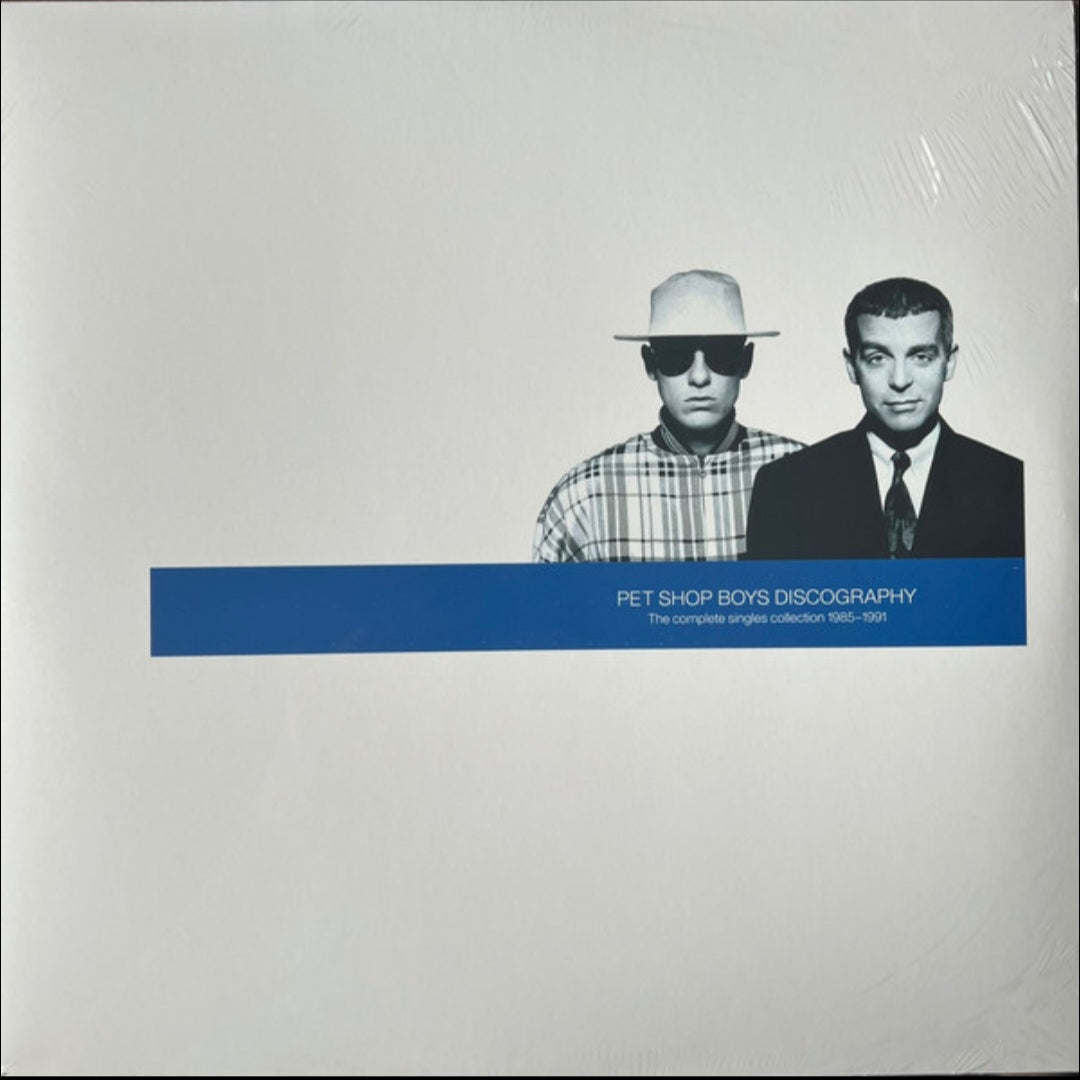 PET SHOP BOYS : DISCOGRAPHY - THE COMPLETE SINGLES COLLECTION 1985 - 1991 2LP 180G