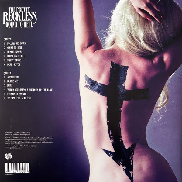 THE PRETTY RECKLESS : GOING TO HELL LTD LP 180G WHITE PURPLE MARBLED VINYL