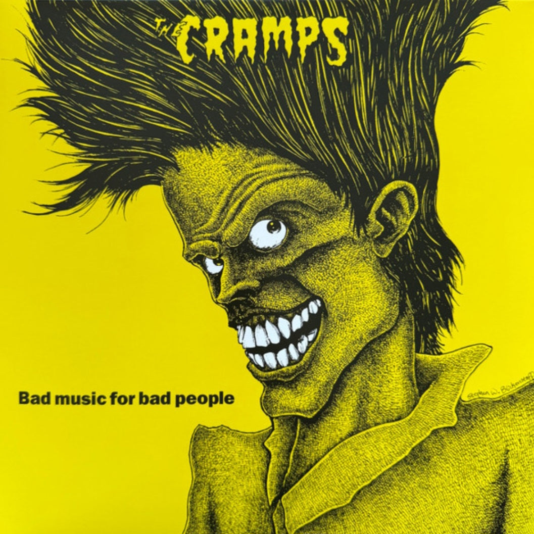 THE CRAMPS : BAD MUSIC FOR BAD PEOPLE LP 180G