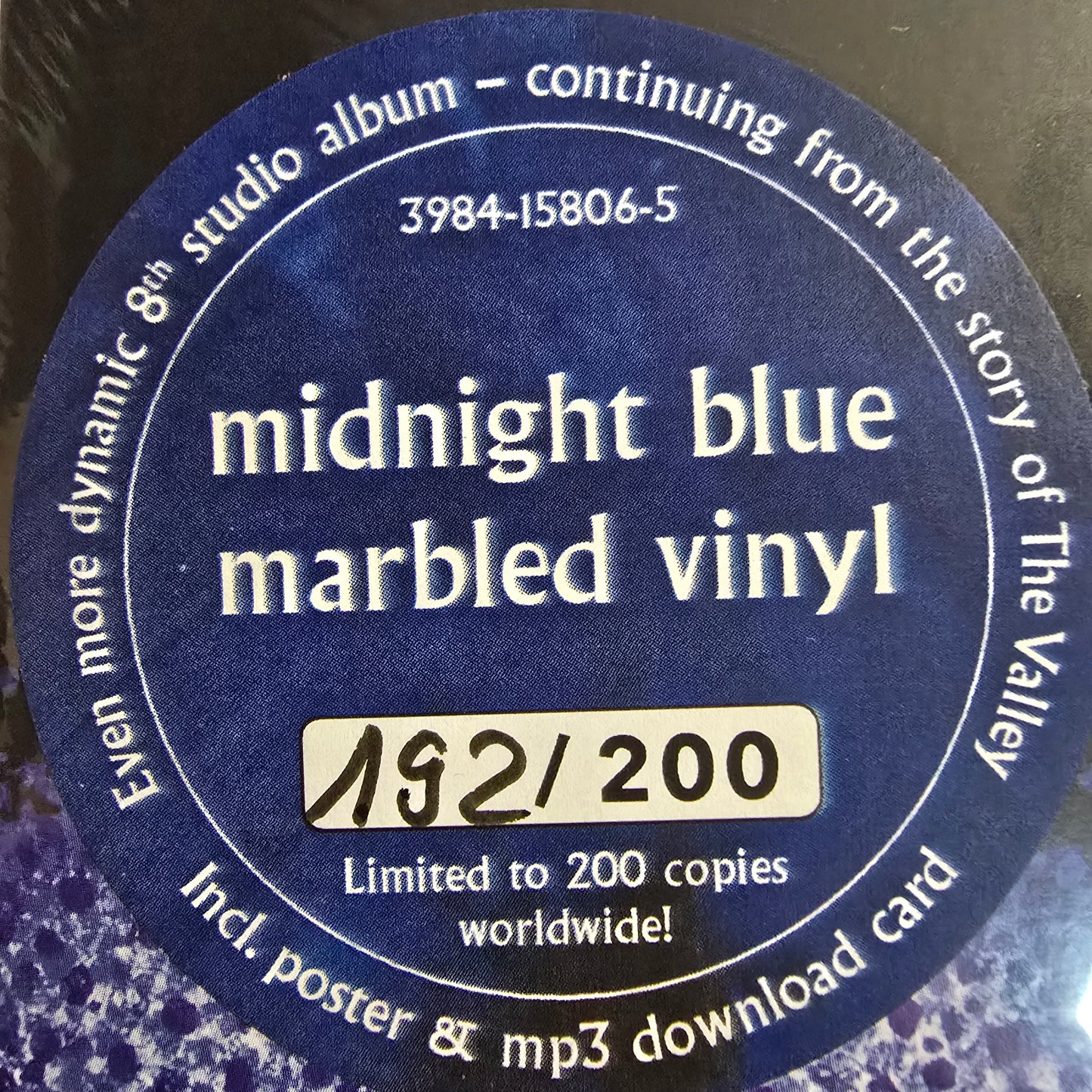 WHITECHAPEL : KIN LTD 2LP 180G MIDNIGHT BLUE MARBLED VINYL INC POSTER