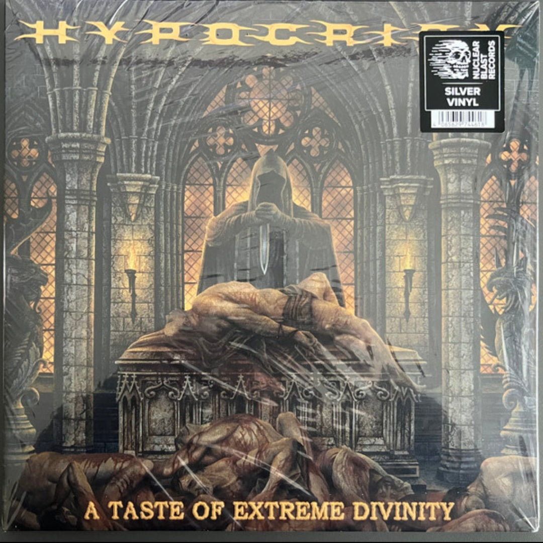 HYPOCRISY : A TASTE OF EXTREME DIVINITY LTD 2LP 180G SILVER VINYL
