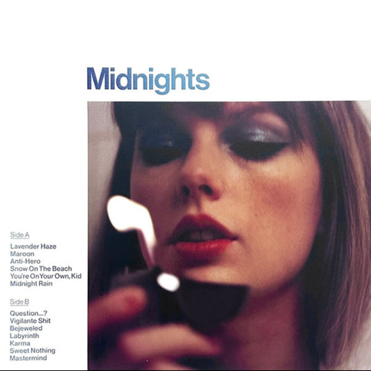 TAYLOR SWIFT : MIDNIGHTS LTD LP 180G MOONSTONE BLUE VINYL