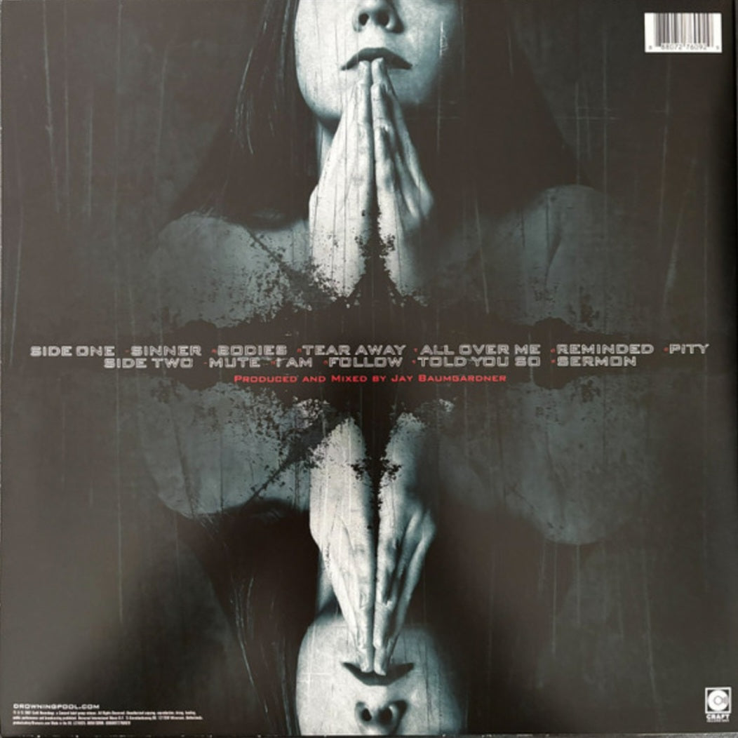 DROWNING POOL : SINNER LTD LP 180G BLUE INK SWIRL VINYL
