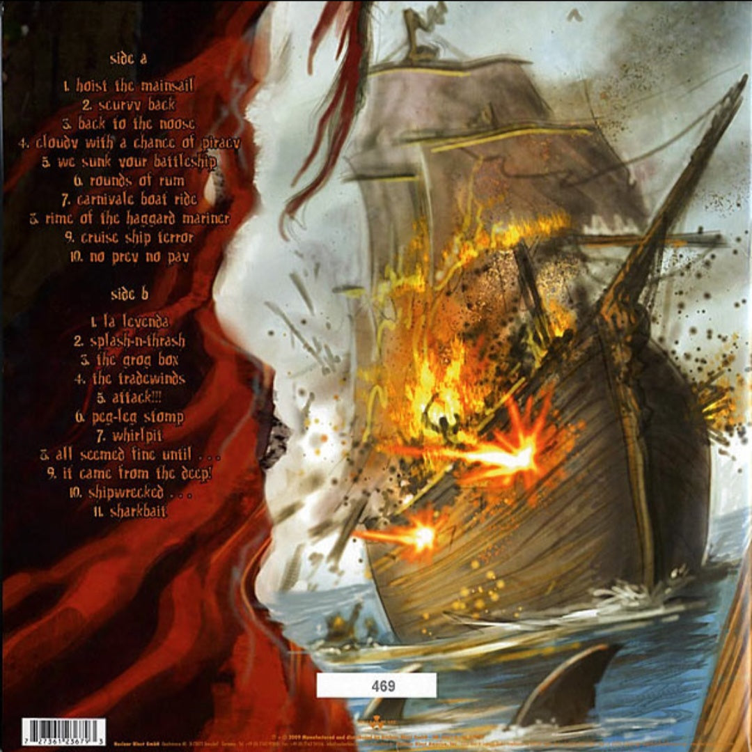 SWASHBUCKLE : BACK TO THE NOOSE LTD NUM LP 180G PICTURE DISC