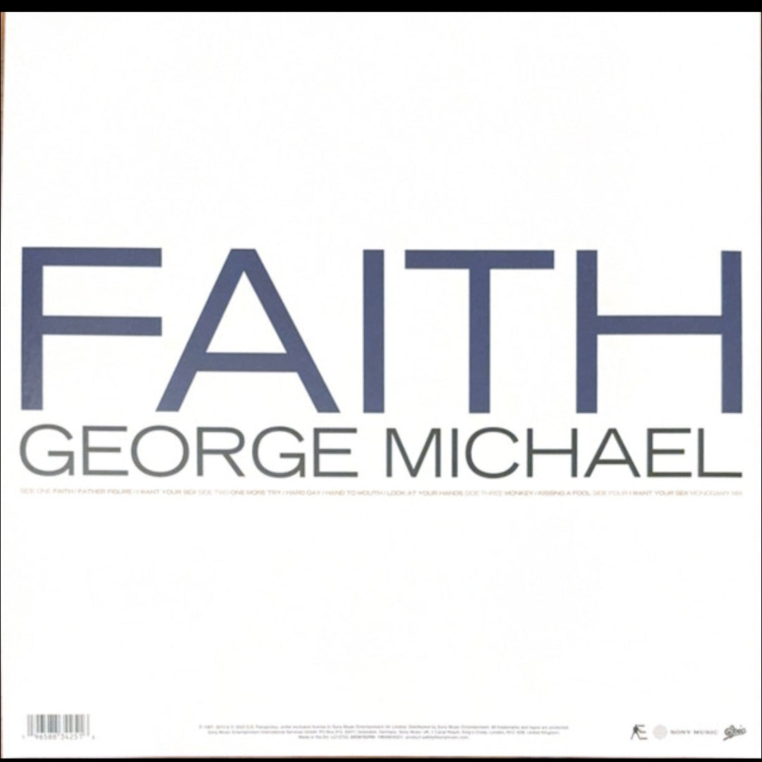 GEORGE MICHAEL : FAITH LTD 2LP 180G RED BLACK MARBLED VINYL