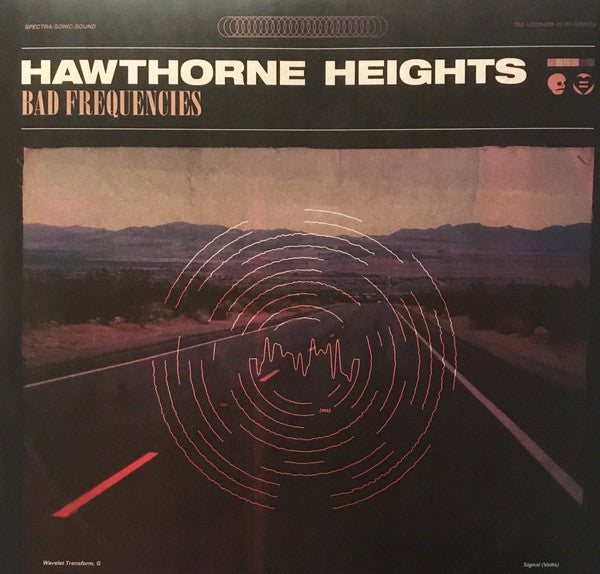 HAWTHORNE HEIGHTS : BAD FREQUENCIES LTD LP 180G WHITE BLACK PINK SPLATTER VINYL