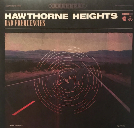 HAWTHORNE HEIGHTS : BAD FREQUENCIES LTD LP 180G WHITE BLACK PINK SPLATTER VINYL