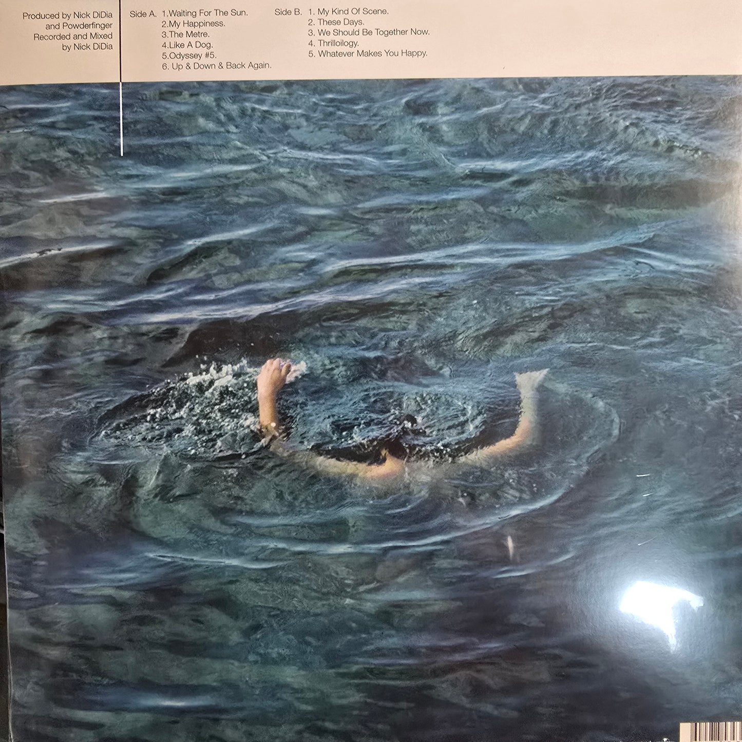 POWDERFINGER : ODYSSEY NUMBER FIVE LTD 25TH ANNIVERSARY LP 180G CLEAR VINYL