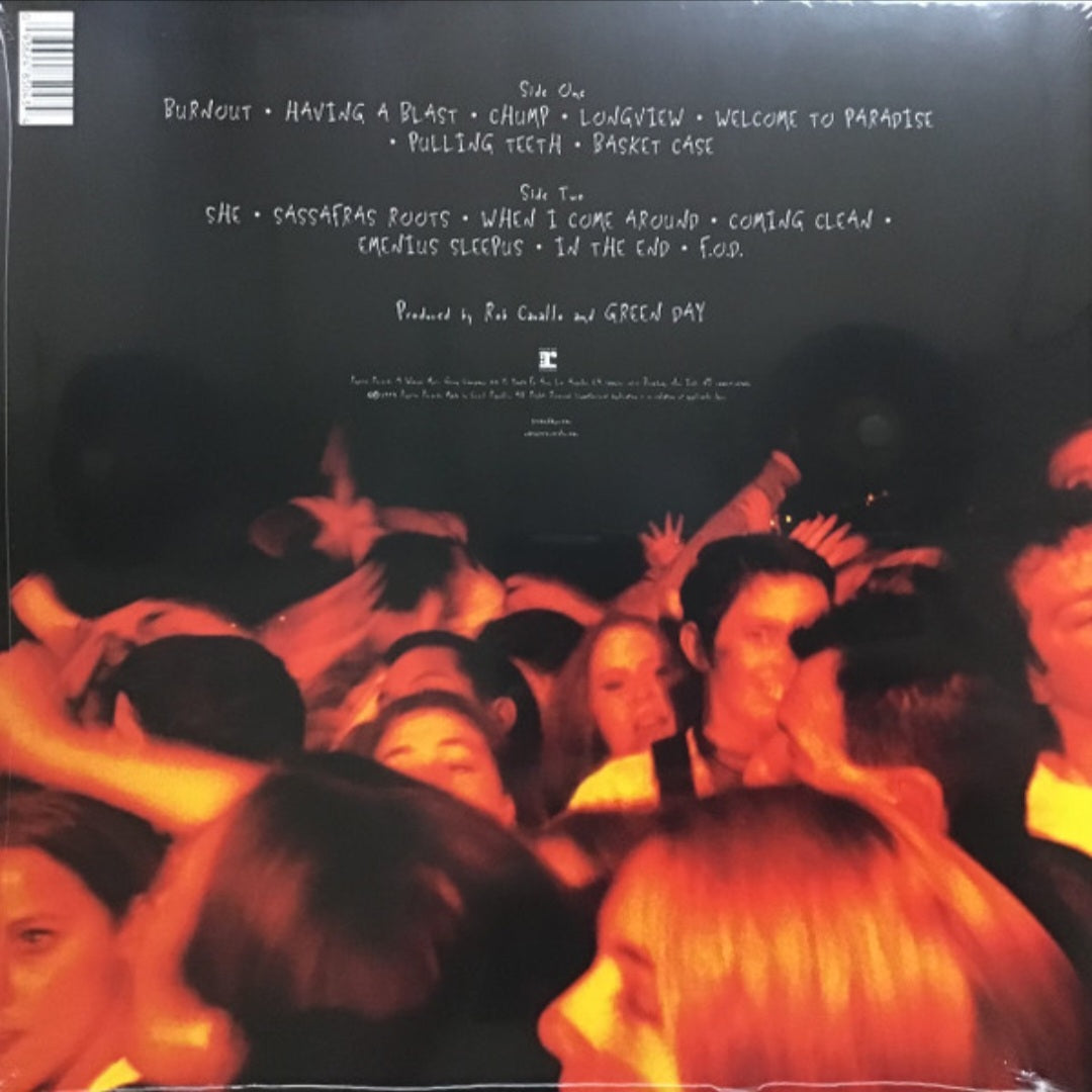 GREEN DAY : DOOKIE LTD 30TH ANNIVERSARY LP 180G RASBERRY VINYL