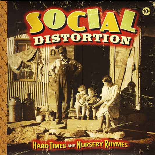 SOCIAL DISTORTION : HARD TIMES AND NURSERY RHYMES 2LP 180G