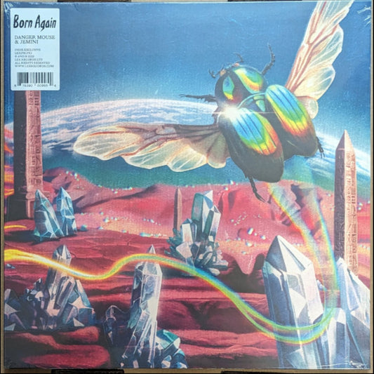 DANGER MOUSE & JEMENI : BORN AGAIN LTD LP 180G BLUE VINYL