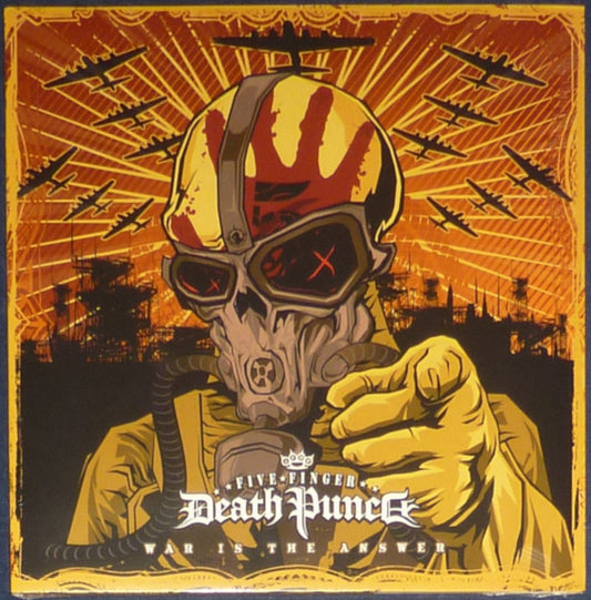 FIVE FINGER DEATH PUNCH : WAR IS THE ANSWER LTD 2LP 180G RED VINYL