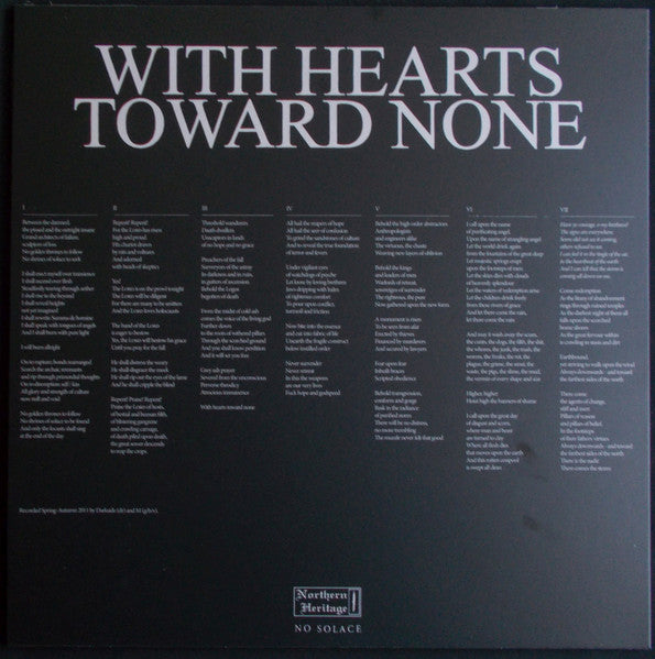 MGLA : WITH HEARTS TOWARD NONE LP 180G