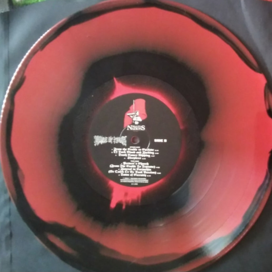 CRADLE OF FILTH : FROM THE CRADLE TO ENSLAVE LTD EP 18OG BLACK RED CORONA VINYL