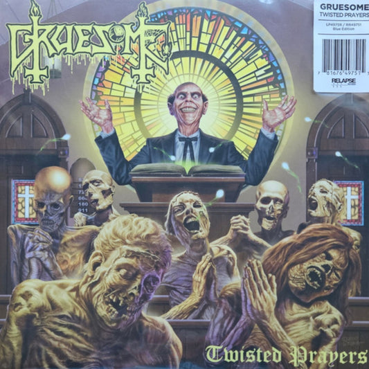 GRUESOME : TWISTED PRAYERS LTD LP 180G BLUE VINYL