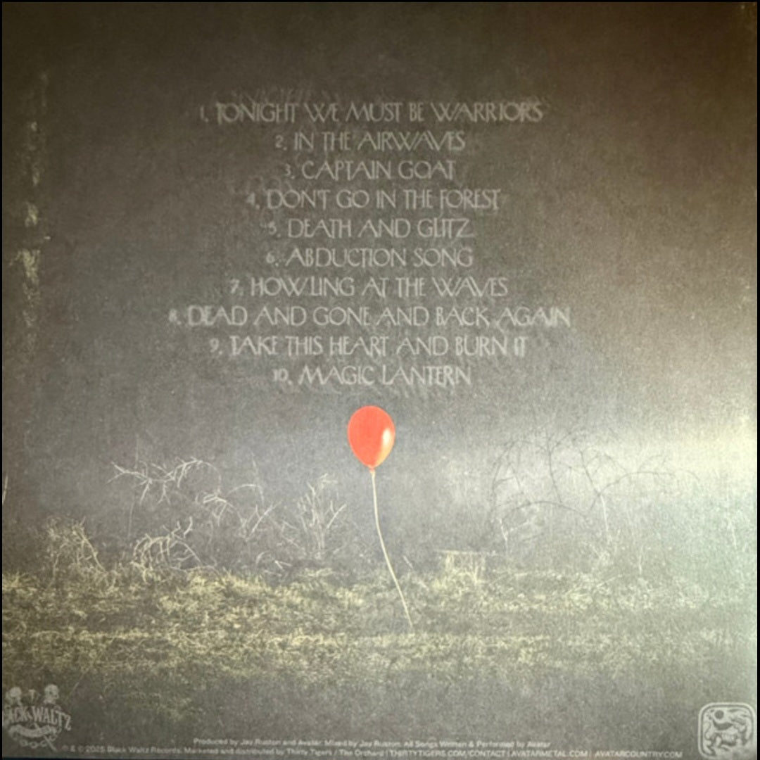 AVATAR : DONT GO IN THE FOREST LTD LP 180G MIDNIGHT OIL VINYL