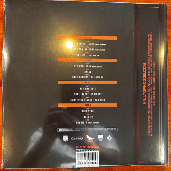 HILLTOP HOODS : FALL FROM THE LIGHT LTD 2LP 180G ORANGE VINYL