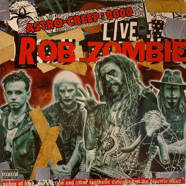 ROB ZOMBIE : ASTRO CREEP 2000 LIVE LP 180G